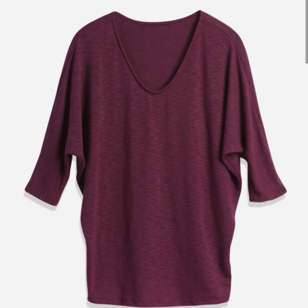 Bowie 3/4 sleeve dolman knit top